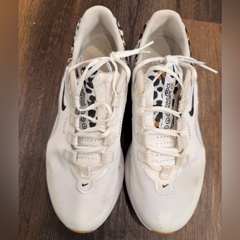 Women’s Nike react escape run leopard print